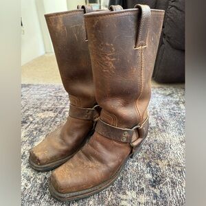 Frye Harness boots size 8